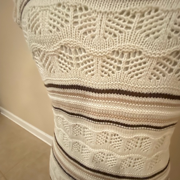 NWT Women’s freshman 1996 knit fit and flare striped dress size medium - Picture 6 of 11